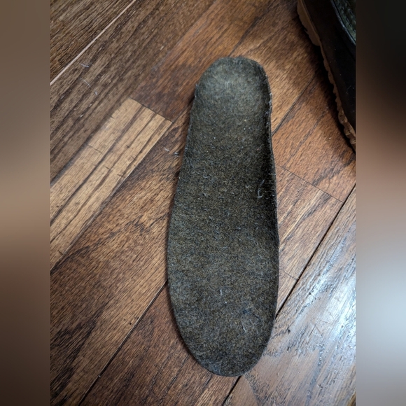 Women's SOREL surplus green pine leather thermal duck boots size 8 - Picture 12 of 16